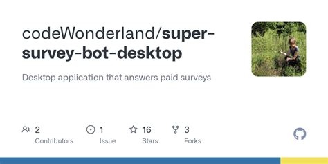 18 feb 2022. . Auto survey bot github